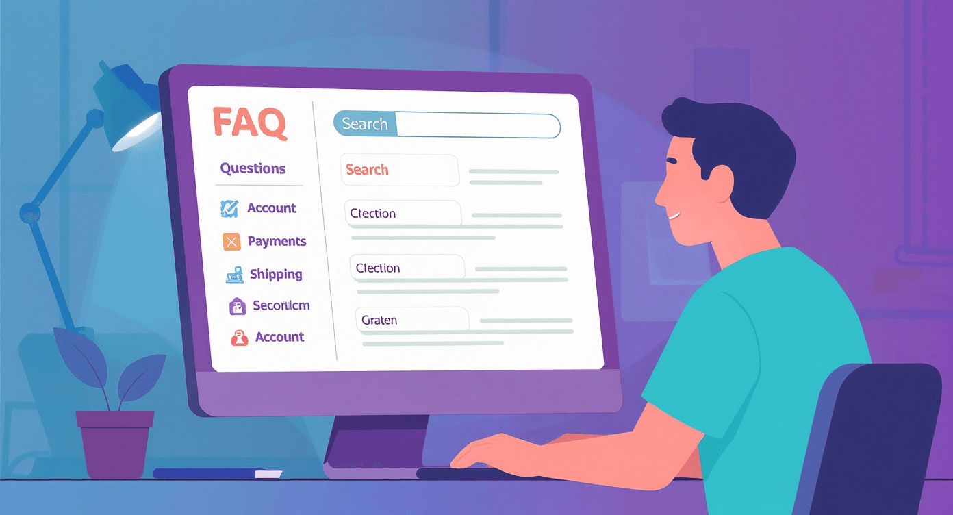 FAQ structure and organization