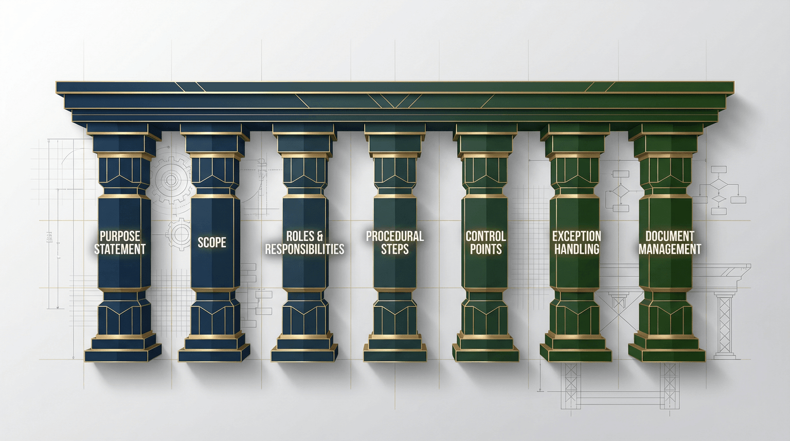 The seven pillars of effective financial SOP documentation