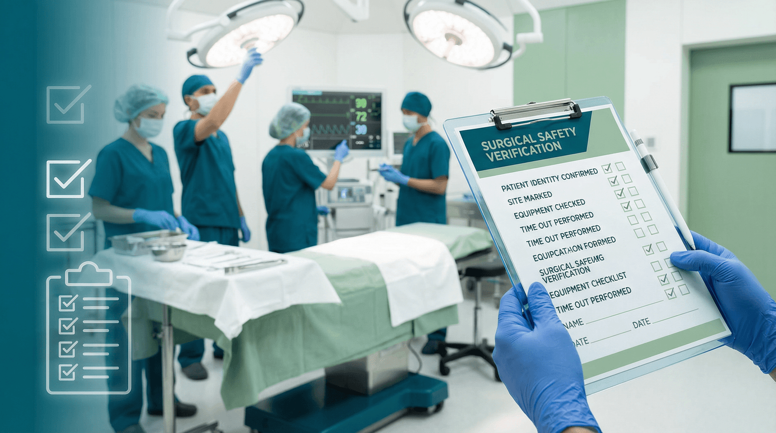 Surgical safety time-out checklist