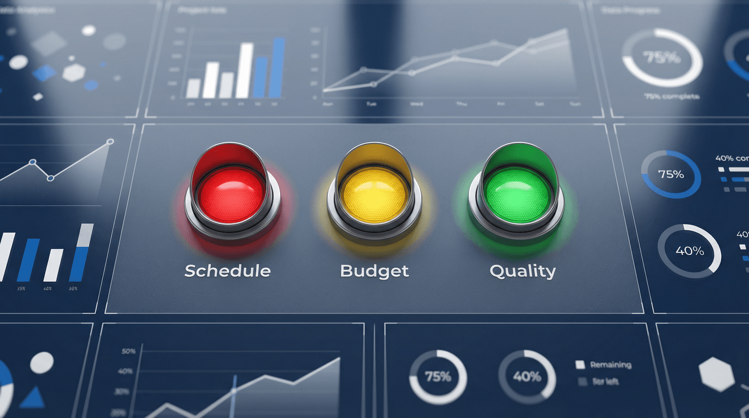 Project status dashboard template